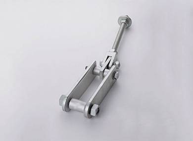 Suspending glass clamp for drilling glass : KLE