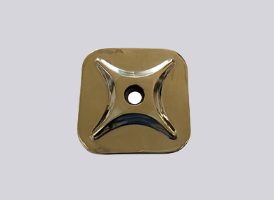 Surface treatment effect of square fixture: champagne gold