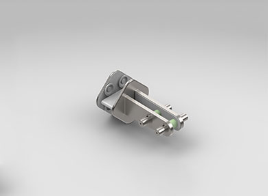 邯郸Articulated clamp for glass rib + hidden cable : L()LYJ01
