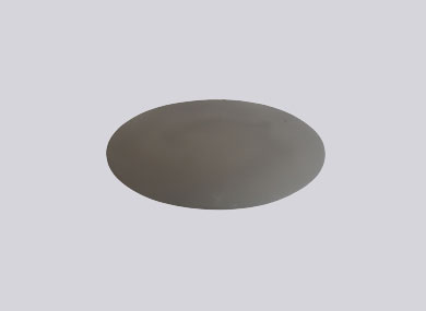 Surface treatment effect of oval fixture: pearl sand