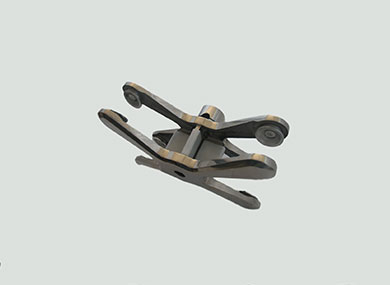 Articulated clamp for single cable 1: XDSJ01-1