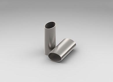 Stainless steel oval tube