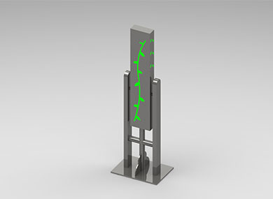 Light box column:DXZ-02