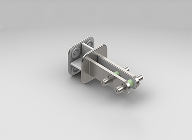 重庆Articulated clamp for glass rib : F()BLJ01